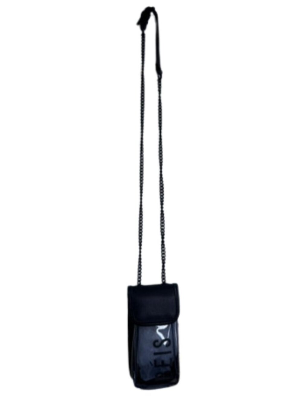 BEIS Mini Crossbody ID Cellphone Stadium Bag Pouch NWT Black and Clear - Picture 3 of 9